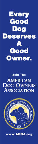 Go To American Dog Owners Association Website
