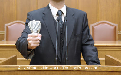 Corrupt Politicians accept money from Animal Rights groups