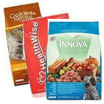 Dry dog food bags can’t conceal what is in the contaminated pet food.