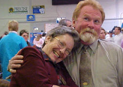 TARHEEL CIRCUIT 2001 - BOB BUSBY & FRIEND